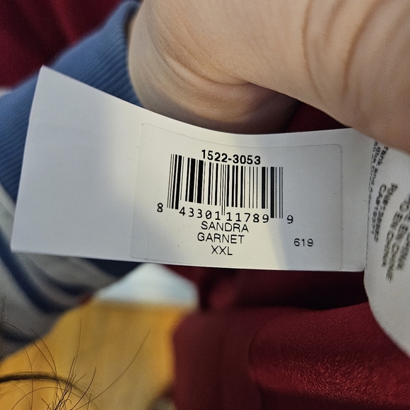 Dress The Population Sandra Elegant Garnet Red Sleeveless Gown Formal V-Neck - Picture 13 of 16